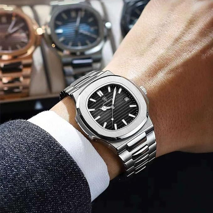 Luxury Stainless Steel Watch