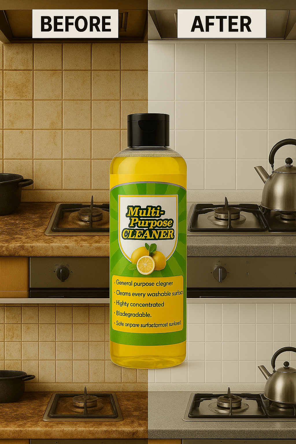 Multi-Purpose Cleaner - Buy 1 Get 3 Free
